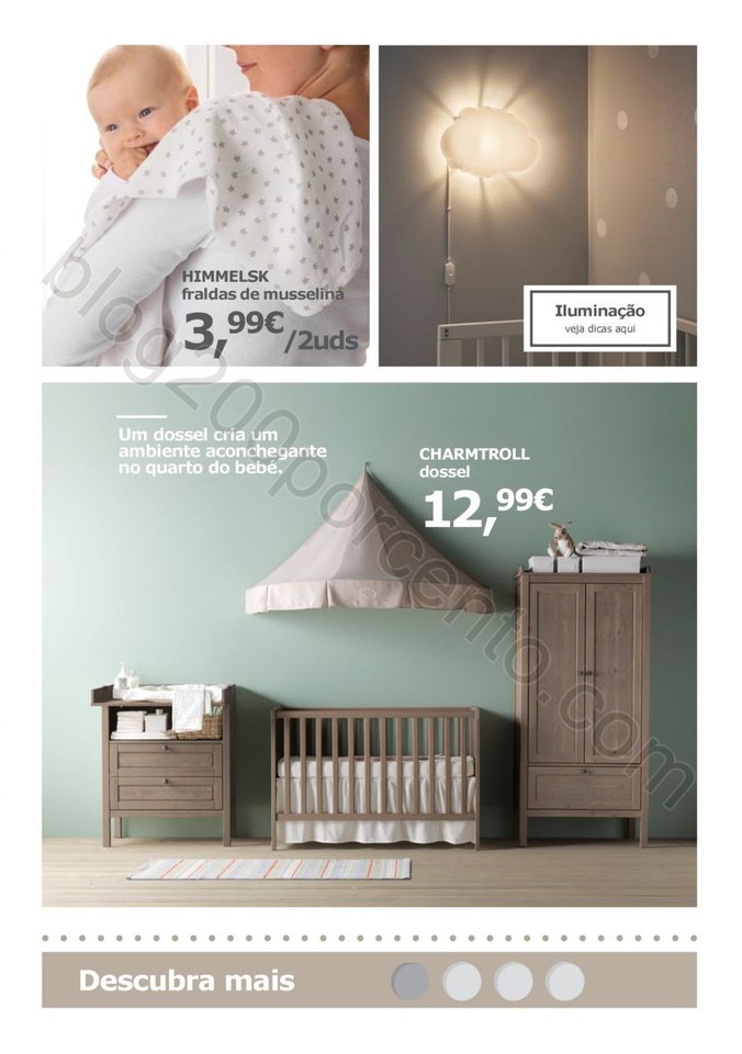 Antevisão Catálogo IKEA Bebé promoções de 19 