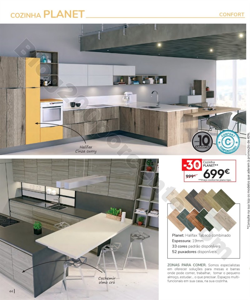 Antevisão Folheto CONFORAMA Cozinhas promoções 