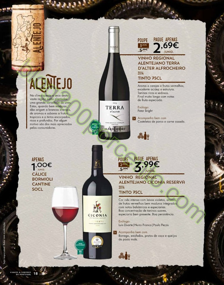 Antevisão Folheto PINGO DOCE Vinhos e Sabores de 