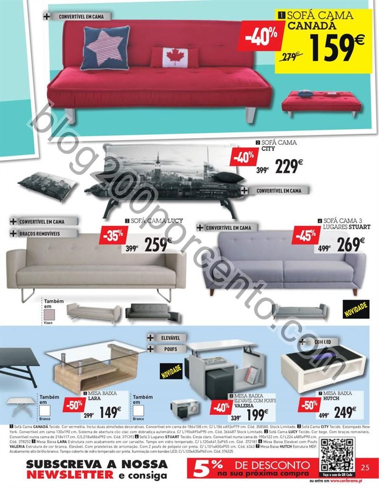 Antevisão Folheto CONFORAMA Promoções de 28 jul