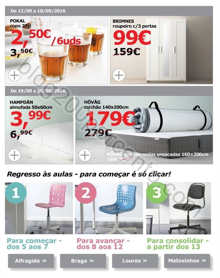 Novo Folheto IKEA Promoções de 18 agosto a 14 se