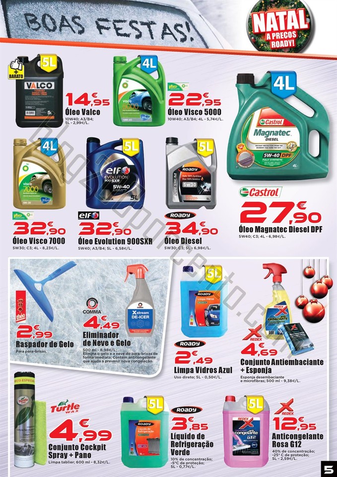 Antevisão Folheto ROADY Promoções de 3 dezembro