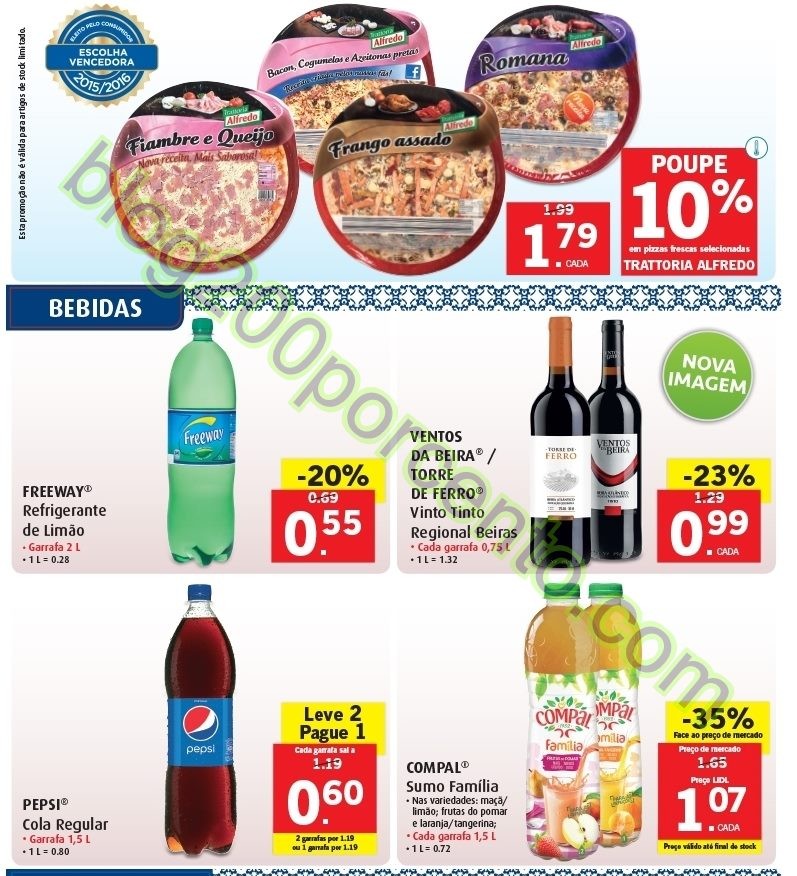Antevisão Folheto LIDL promoções de 7 a 9 març