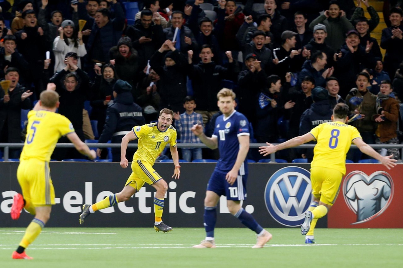 Escócia foi humilhada no Cazaquistão