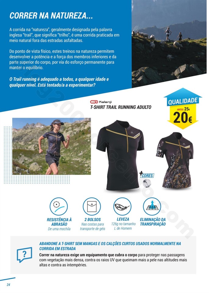 Antevisão Folheto DECATHLON Baixa Preço Corrida 