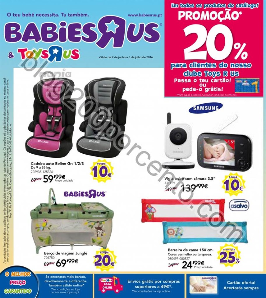 Novo Folheto TOYSRUS Promoções de 9 junho a 3 ju