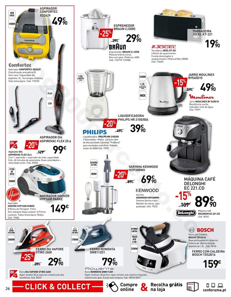 Antevisão Folheto CONFORAMA promoções de 11 out
