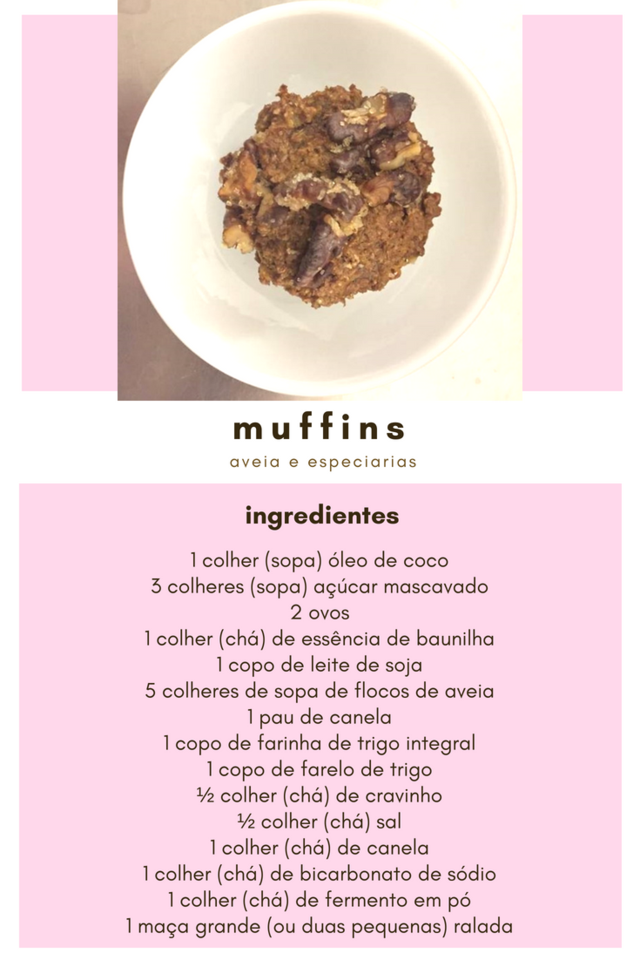 queques de aveia e especiarias