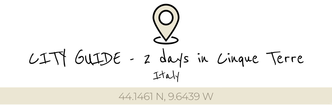 CITYGUIDE cinque terre, la spezia - Italy the2planners