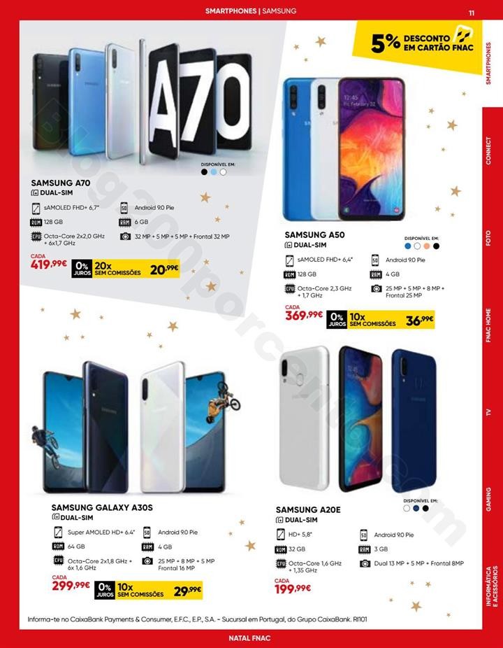 Antevisão Folheto FNAC Natal Tecnologia Promoçõ