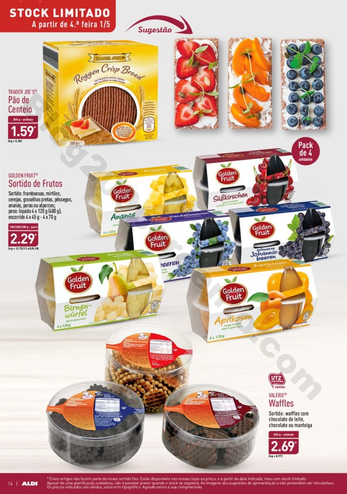 Antevisão Folheto ALDI Promoções a partir de 1 