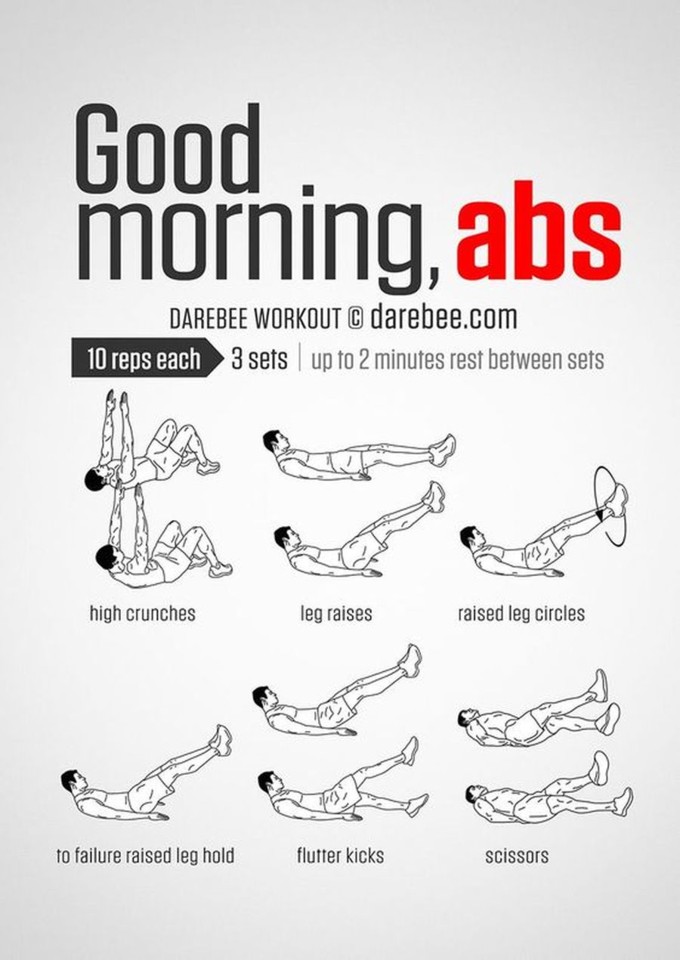 EXERCÍCIO | abs pela manhã