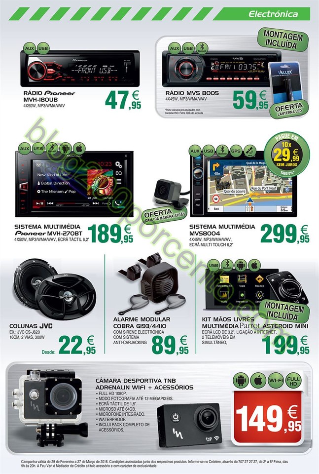 Antevisão Folheto FEU VERT Promoções de 29 feve