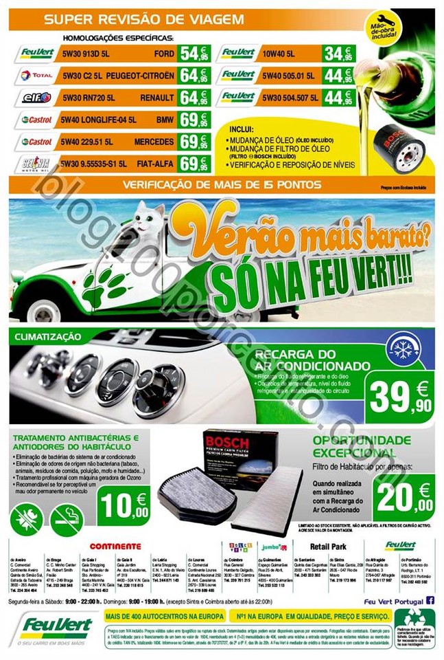 Antevisão Folheto FEU VERT Promoções de 27 junh