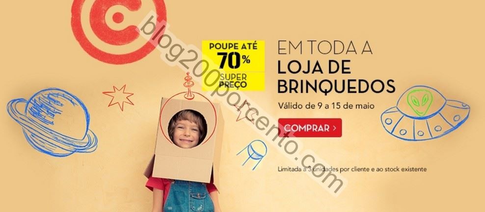 Continente tem brinquedos com descontos até 60% (e sim, o boneco