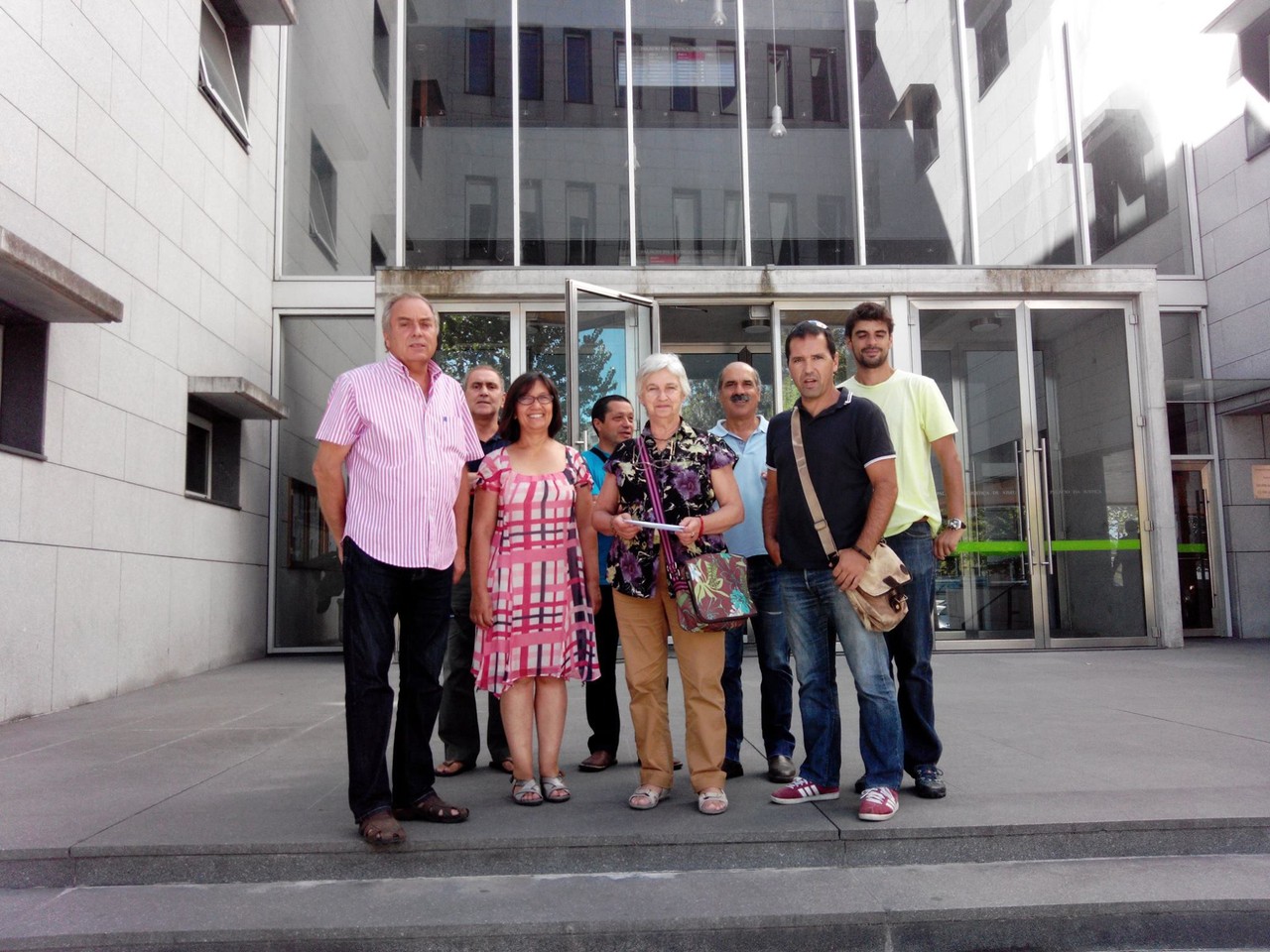 Entrega Lista CDU Viseu 2015-08-20