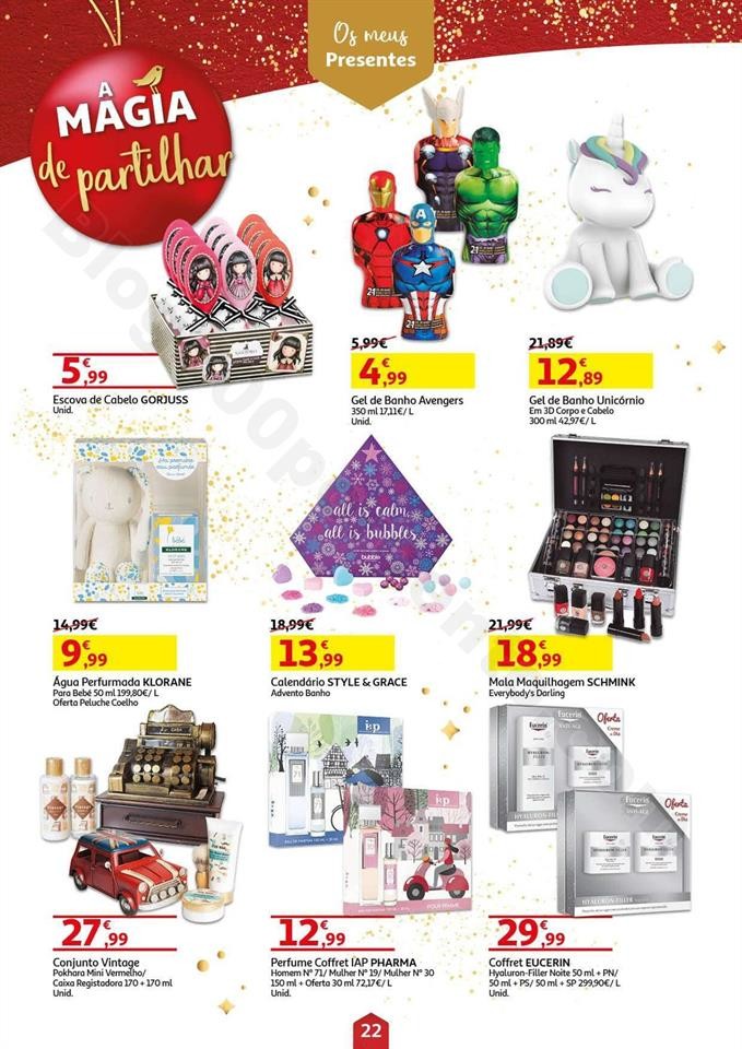Antevisão Folheto AUCHAN Magia Natal Promoções 