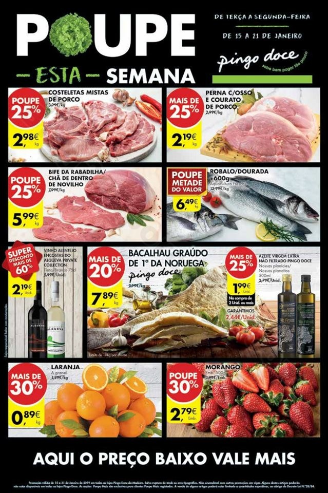 Antevisão Folheto PINGO DOCE Madeira Promoções 
