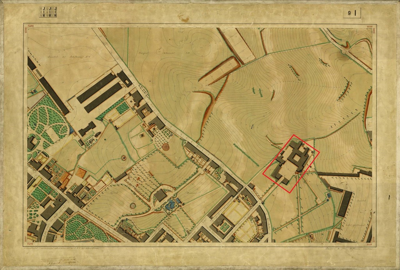 Planta Topográfica de Lisboa 9 I, 1911, sw Albert