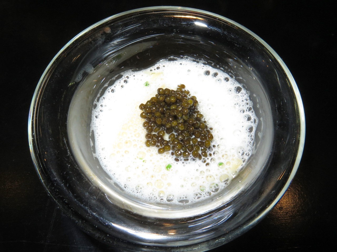 Ravioli de Aipo & Caviar Imperial