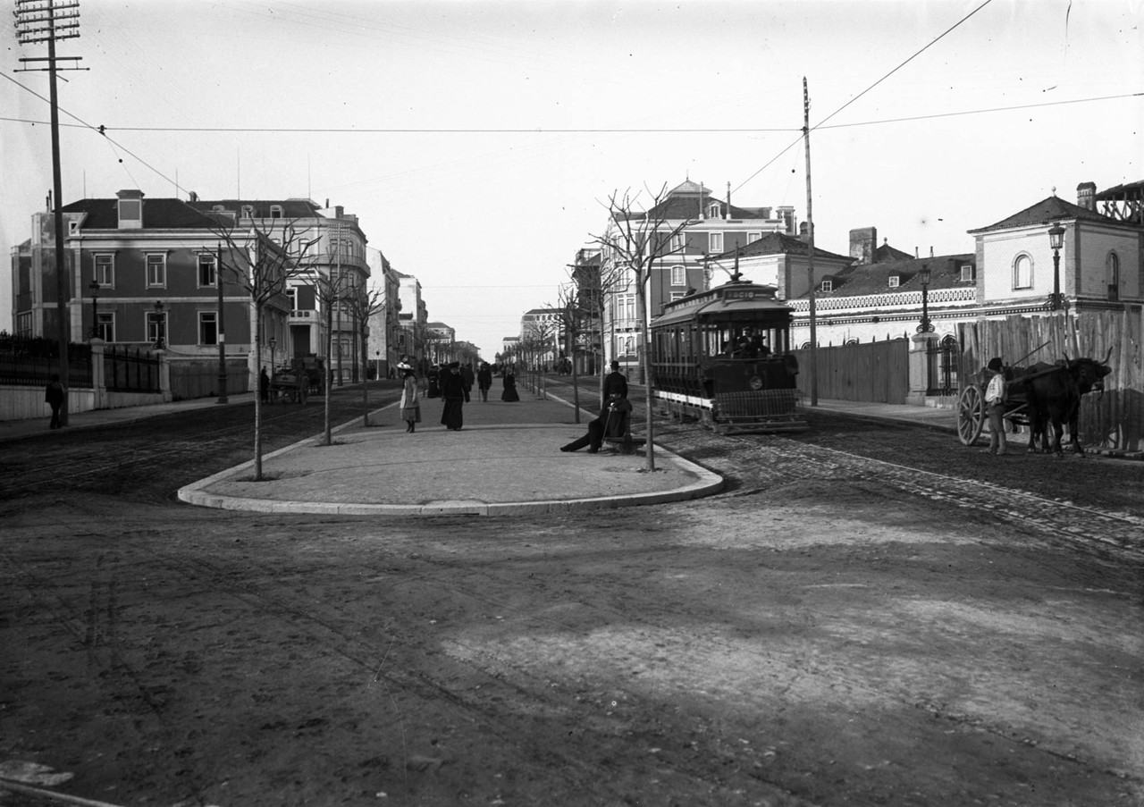 Av. Fontes Pereira de Melo, Lisboa (A.C. Lima, 1905-1908)