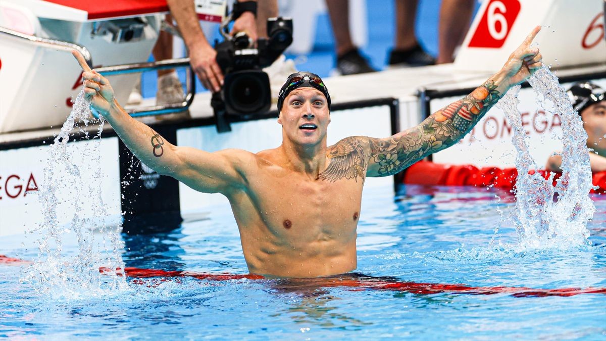 Caeleb Dressel brilha em Tóquio