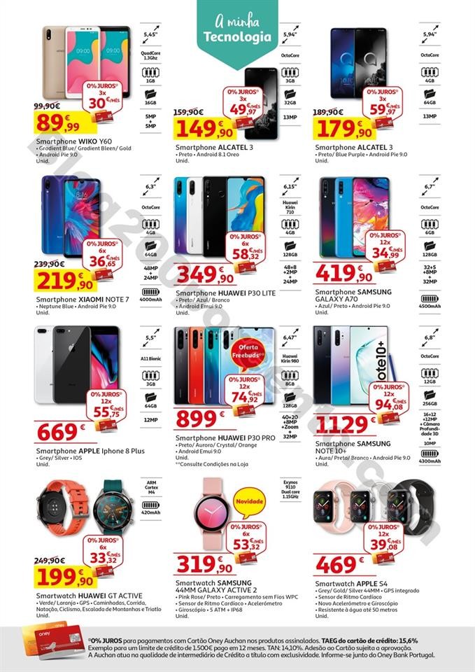 Antevisão Folheto AUCHAN 25 dias tecnologia + ret