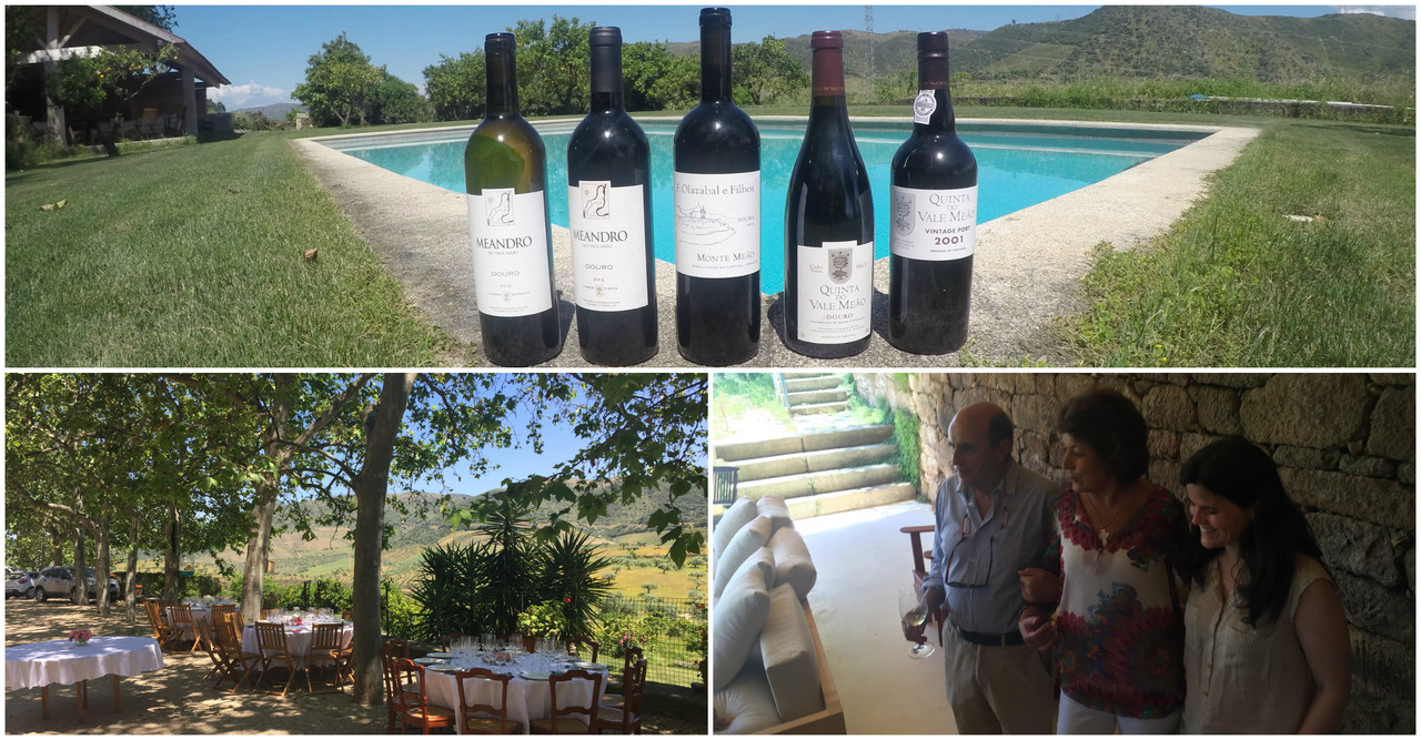 Vinhos Quinta do Vale Meão, Francisco Javier de Olazabal, Maria Luísa Nicolau de Almeida, e Luísa Olazabal