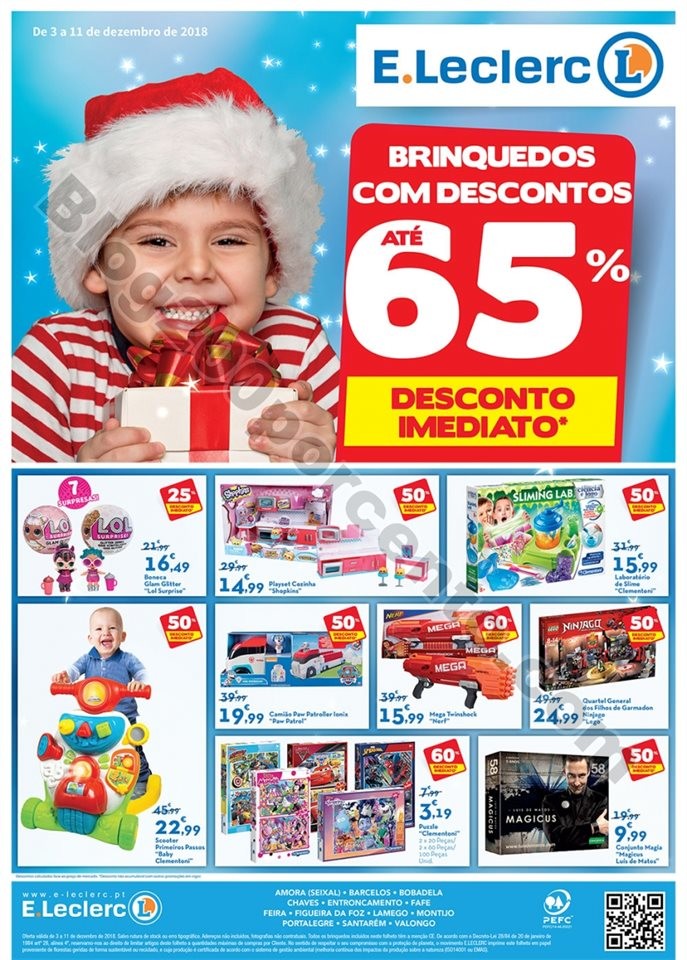 Antevisão Folheto E-LECLERC Especial Brinquedos p