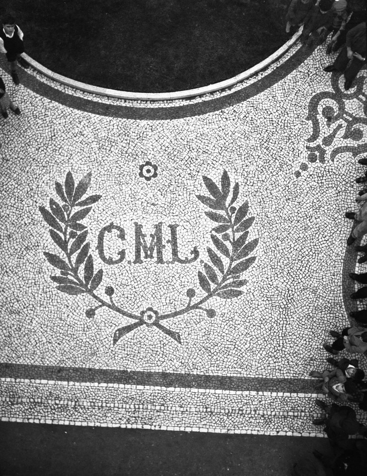 Calçada Portuguesa, Principe Real, 1940, foto de 