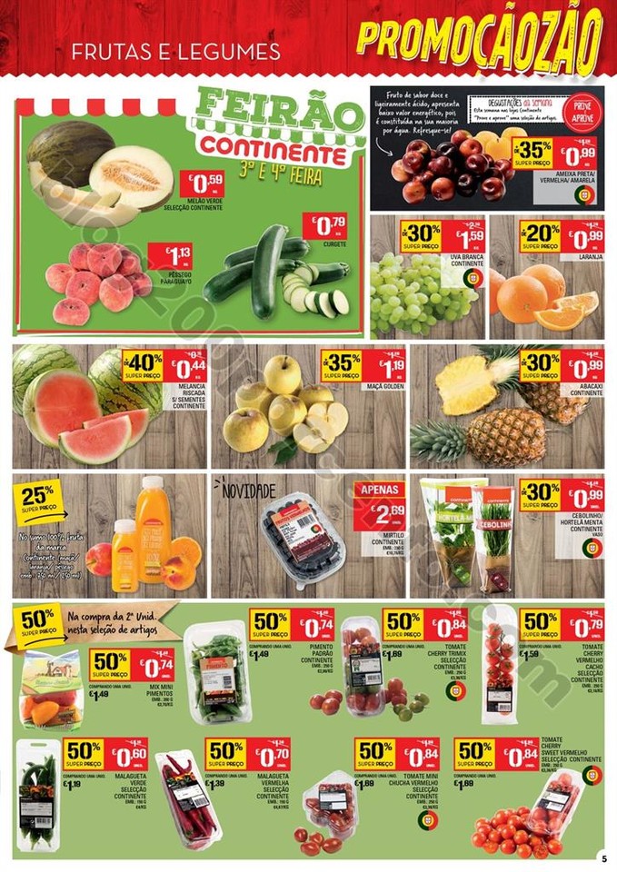 01 Antevisão Folheto CONTINENTE Promoçãozão de