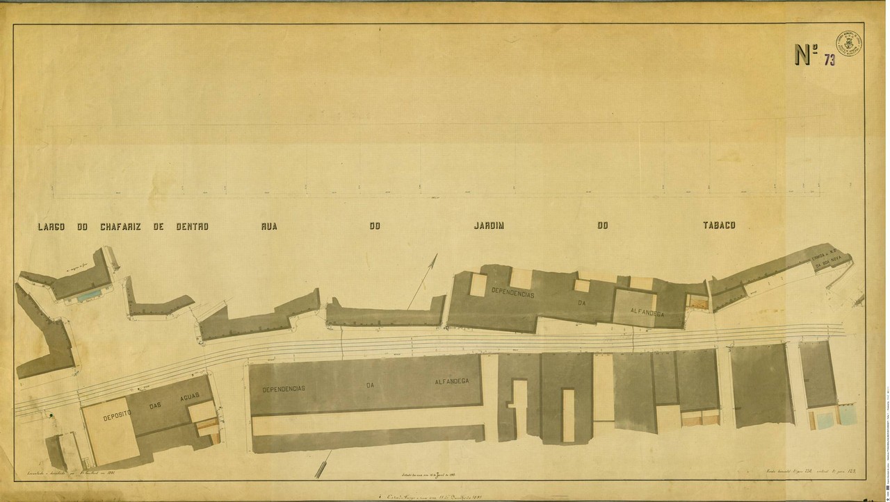 Levantamento topográfico de Francisco Goullard, n