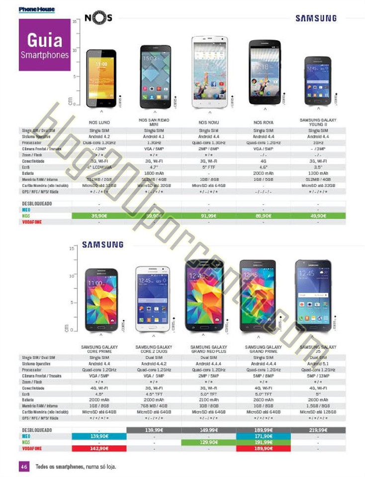 Novo Folheto PHONE HOUSE Natal promoções de 30 n