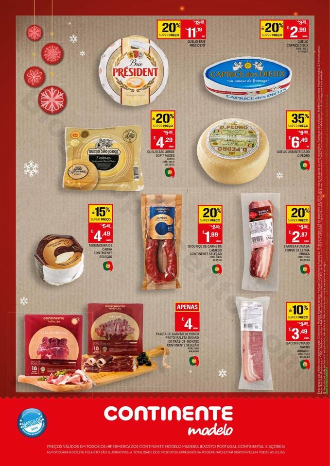Antevisão Folheto CONTINENTE 19 novembro a 24 dez