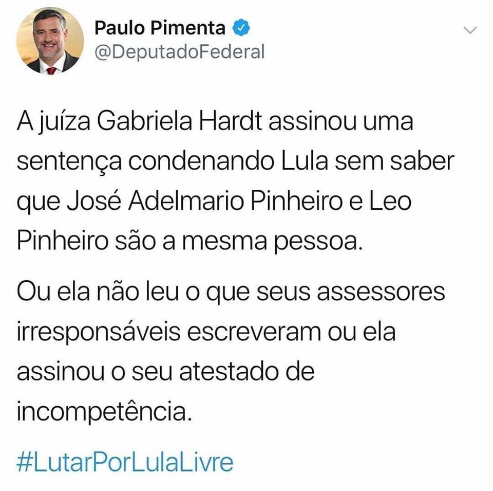 leo delator nomeou genro presidente Caizxa Econô