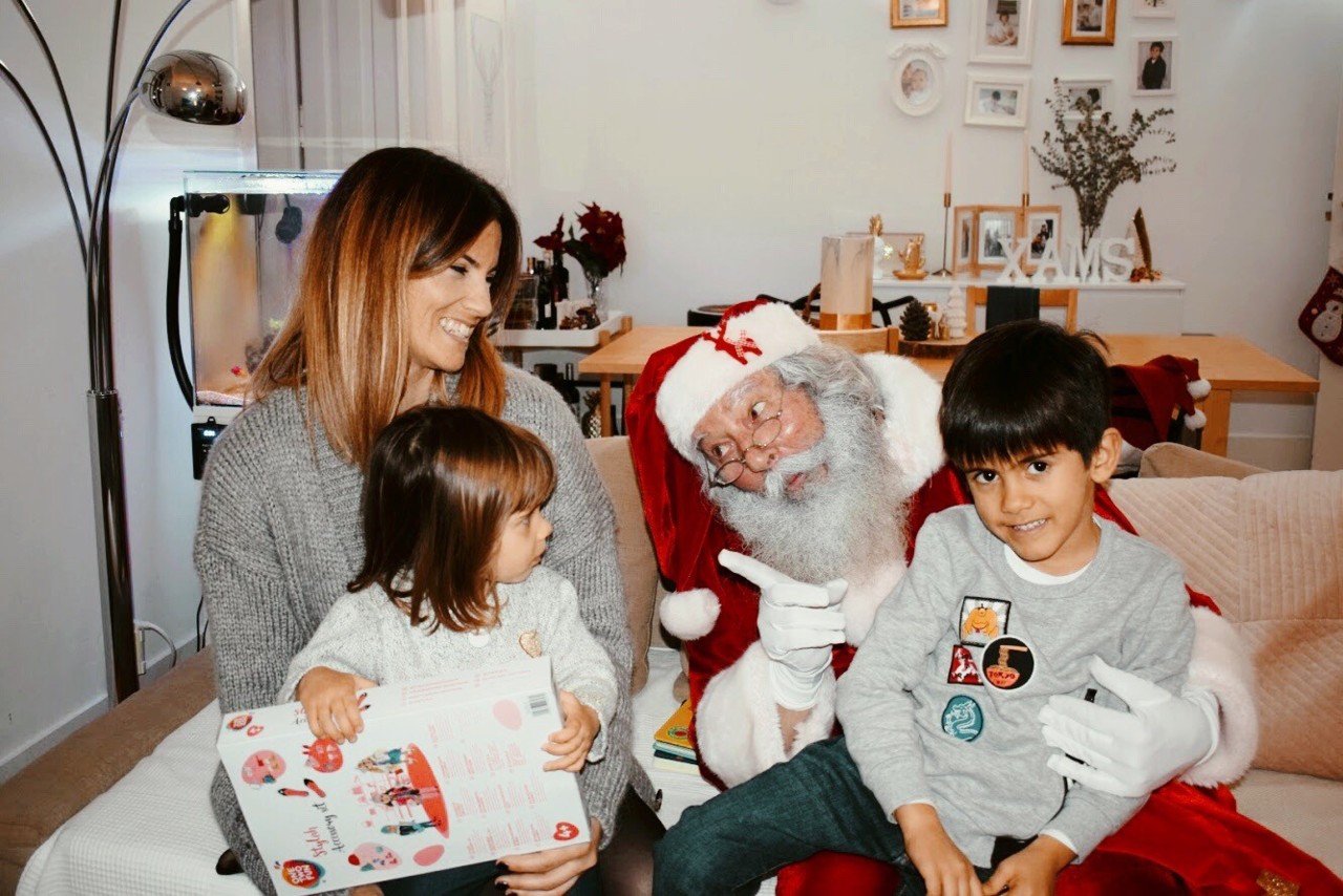 um dia magia, pai natal