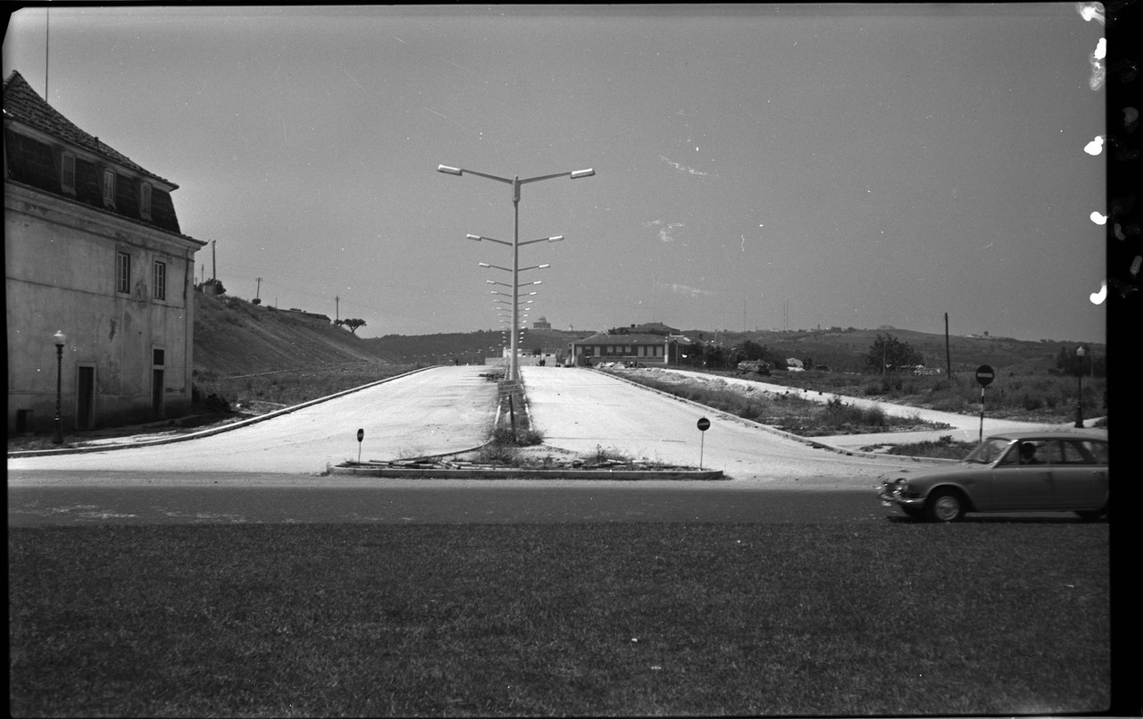 Avenida Calouste Gulbenkian em construção, 1967, Avenida Calouste Gulbenkian em construção, 1967,