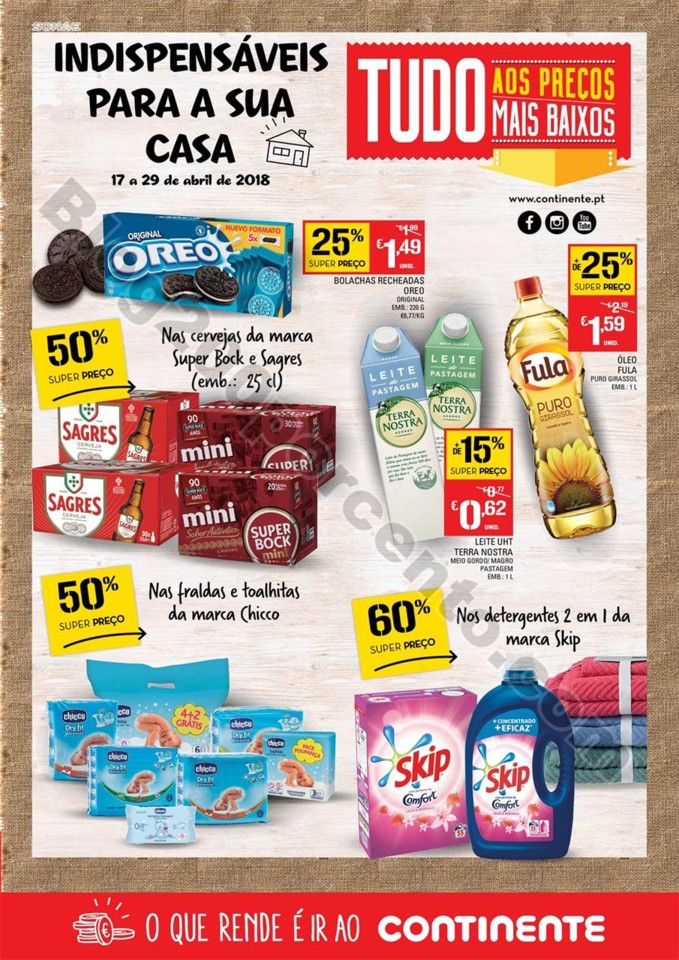 Antevisão Folheto CONTINENTE Extra Promoções de