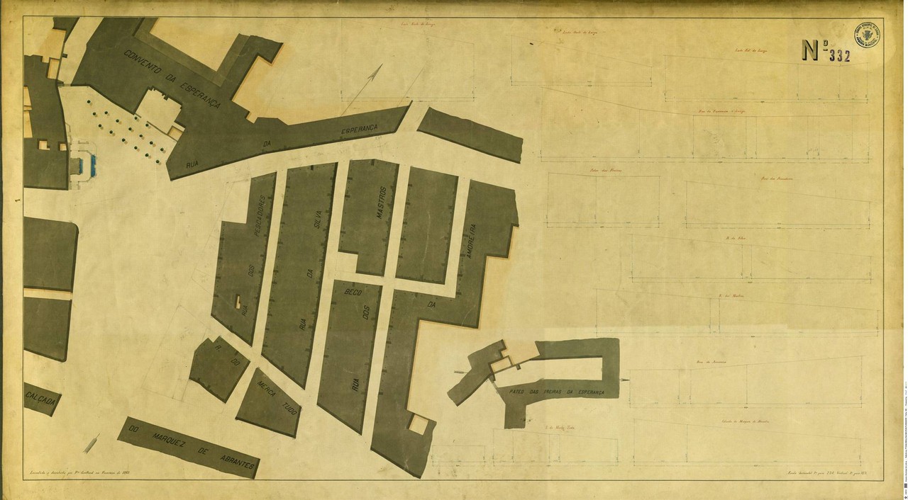 Levantamento topográfico de Francisco Goullard, n