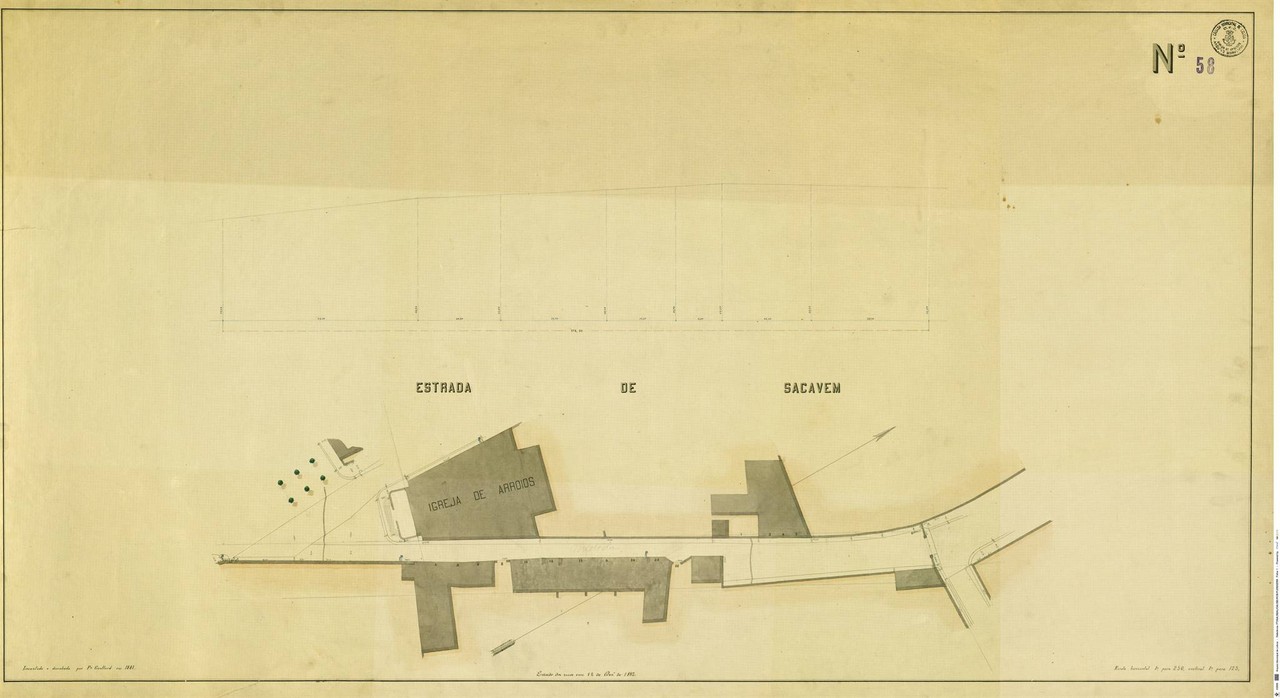 Levantamento topográfico de Francisco Goullard, n