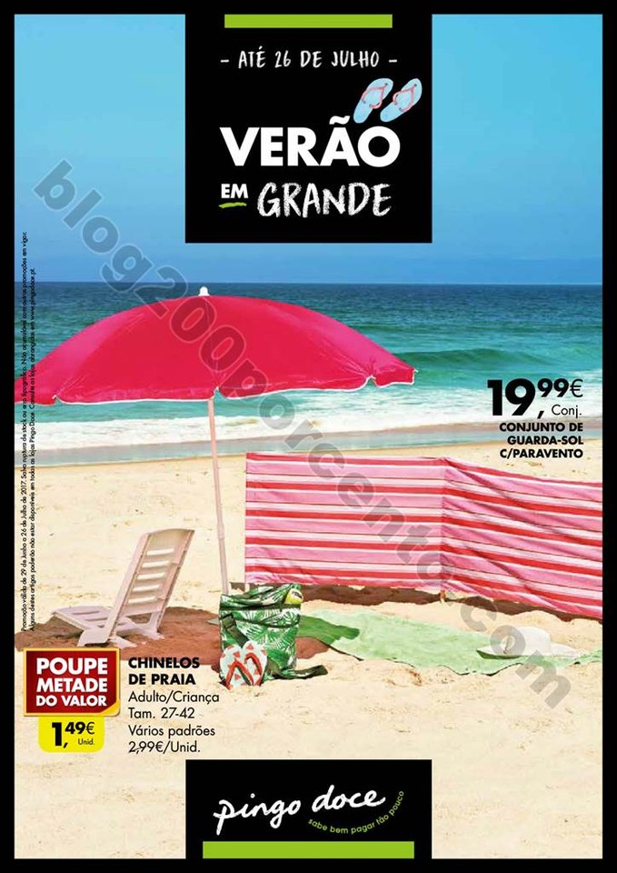 Novo Folheto PINGO DOCE Verão Promoções até 26