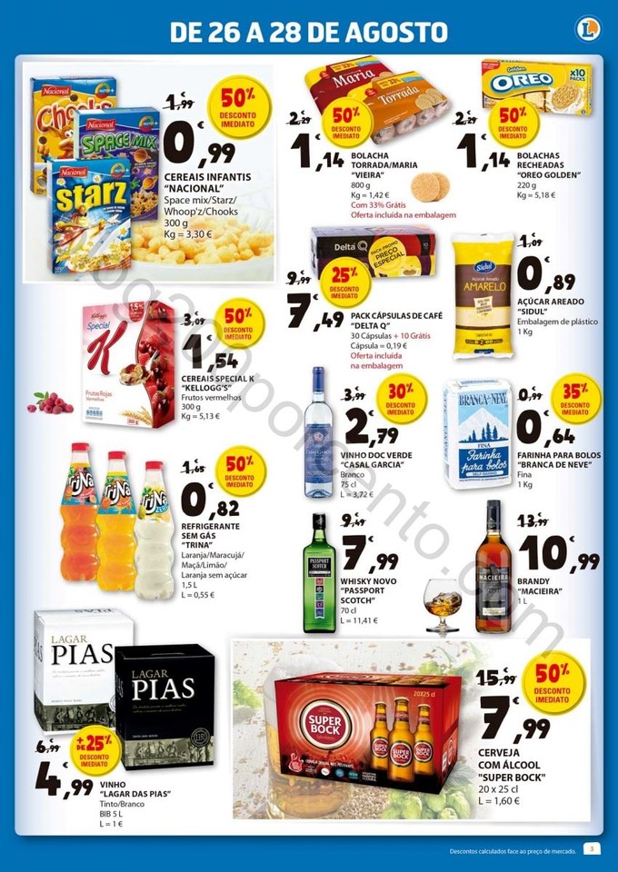 Antevisão Folheto E-LECLERC Promoções de 26 a 2