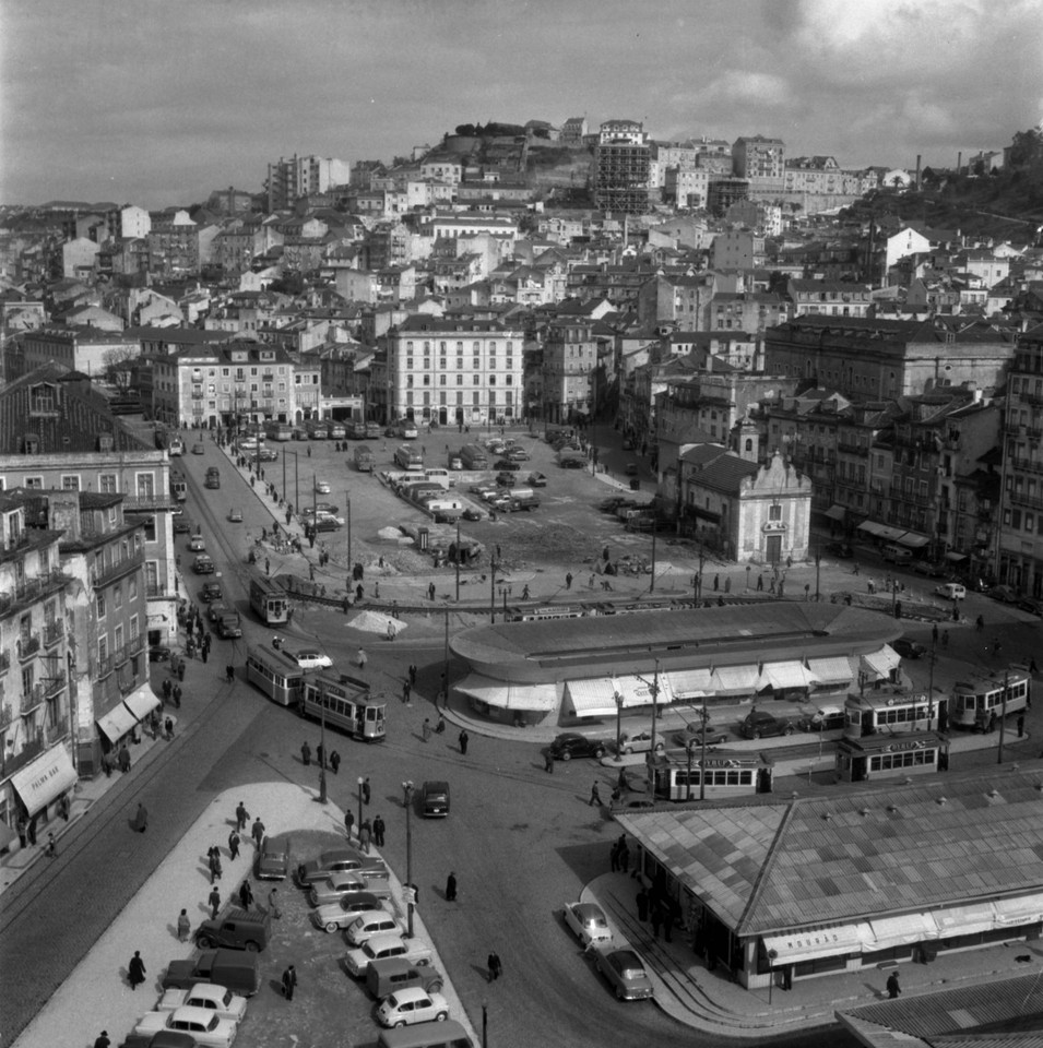 Panorâmica do Martim Moniz, 1862, foto de Judah.j