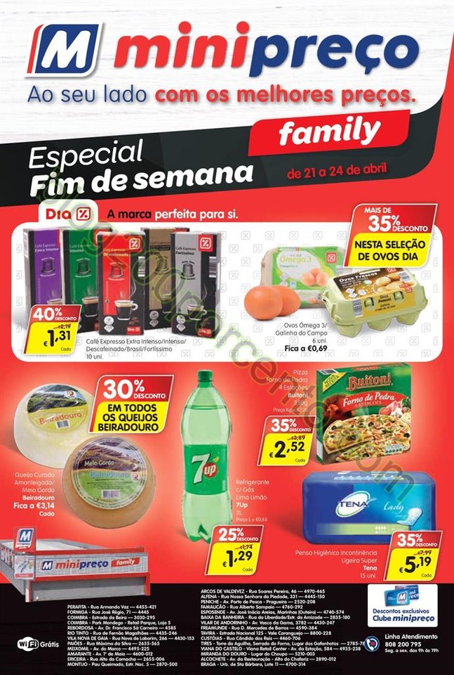 Antevisão Folheto MINIPREÇO family promoções d