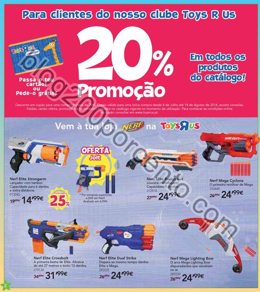 Novo Folheto TOYSRUS Promoções de 9 junho a 3 ju