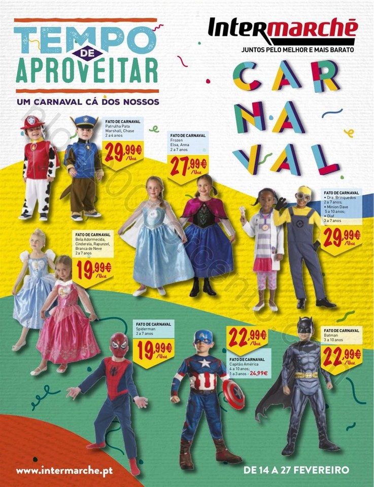 Antevisão Folheto INTERMARCHÉ Carnaval promoçõ