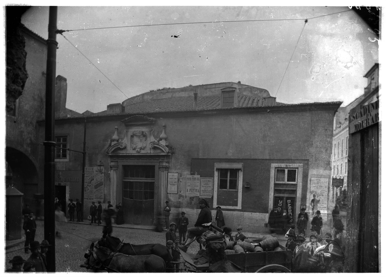 Palácio do Marquês de Alegrete, fachada da Rua d Palácio do Marquês de Alegrete, fachada da Rua d