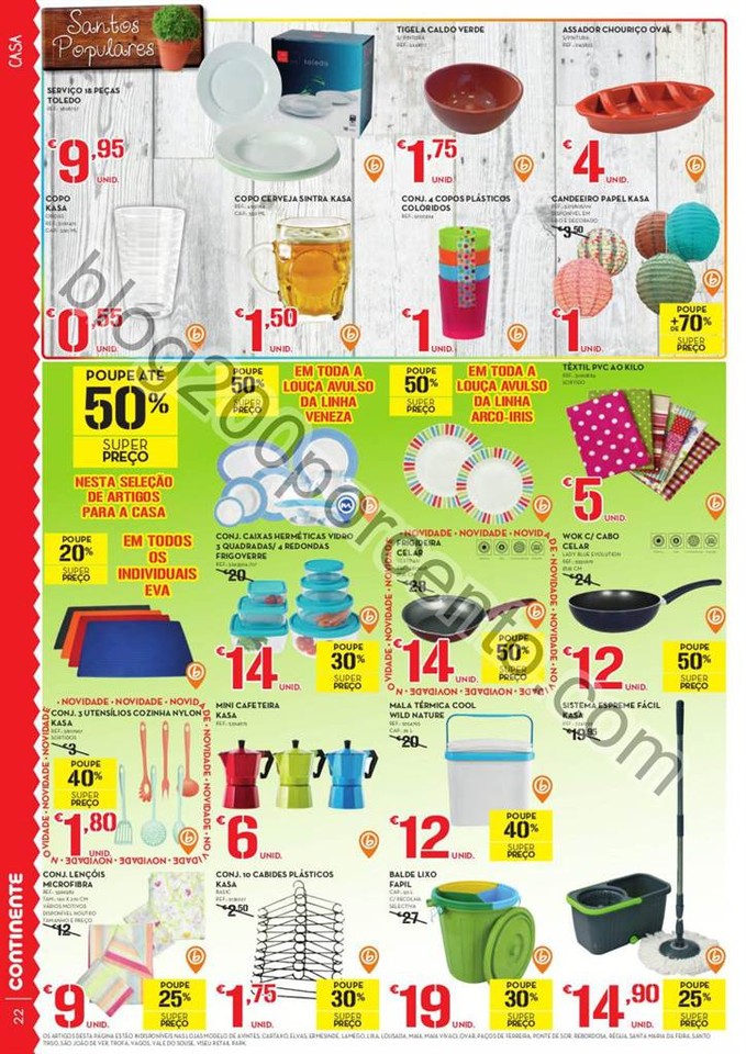 Antevisão Folheto CONTINENTE - MODELO Madeira de 