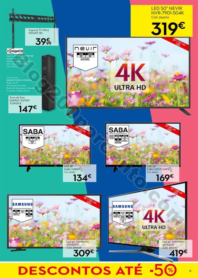 Antevisão Folheto CONFORAMA Promoções de 9 a 30
