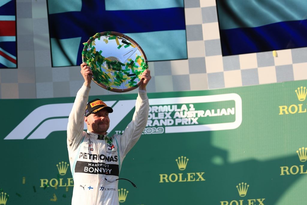 Valtteri Bottas sai na frente